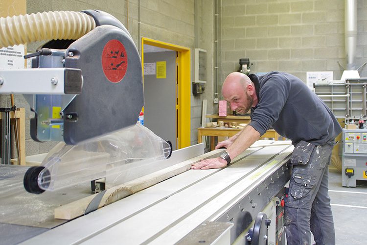 opleiding houtbewerking bij Syntra