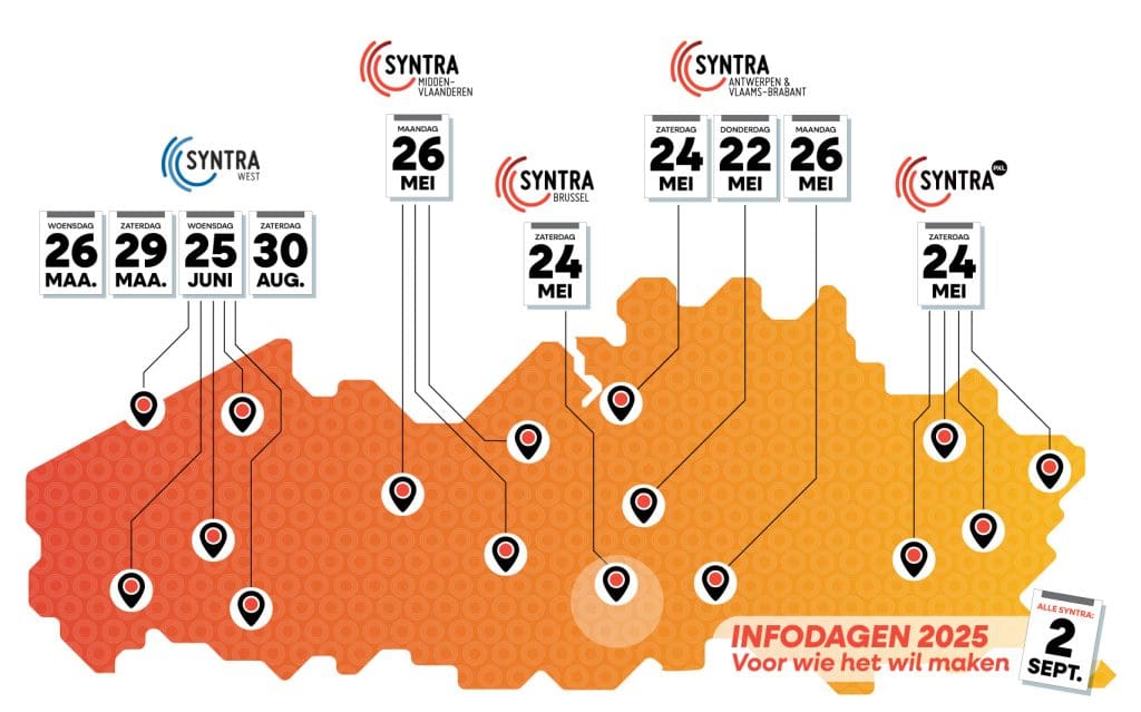 Opendeur en infodagen bij Syntra